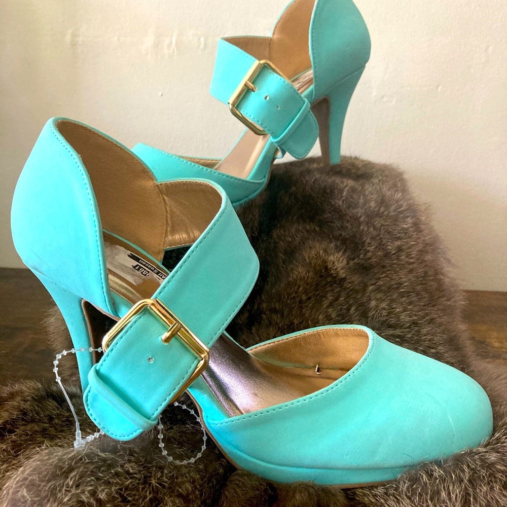 4” heels by Cupid brand.